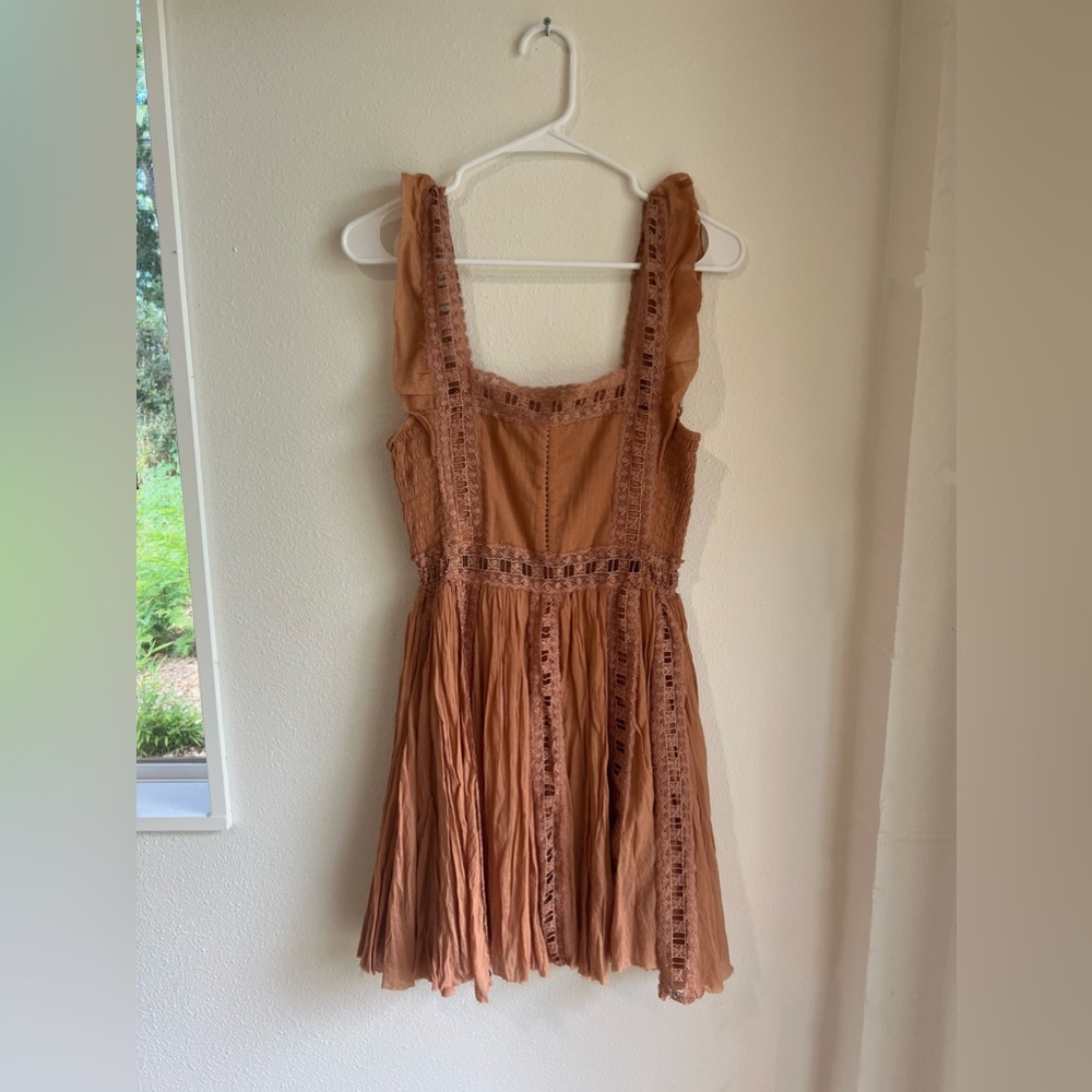 FP (Free People) One Verona Dress - Tan